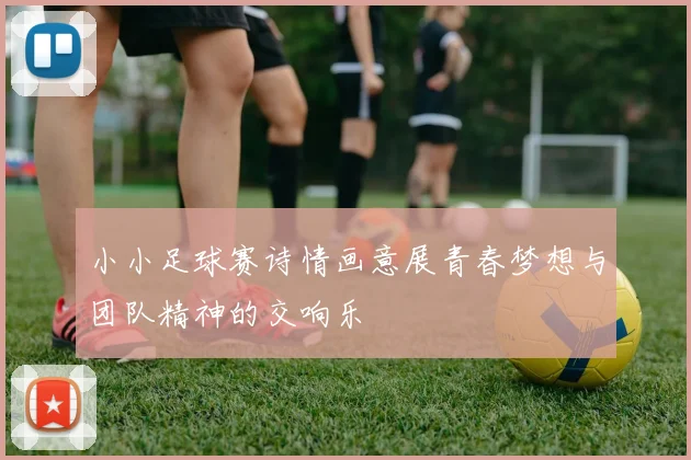小小足球赛诗情画意展青春梦想与团队精神的交响乐
